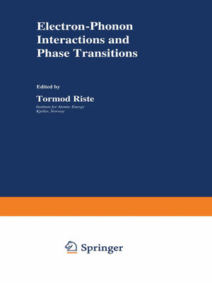 cover image of Electron-Phonon Interactions and Phase Transitions